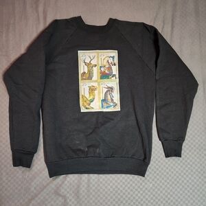 Postage Stamps Womans Large Pullover Sweatshirt